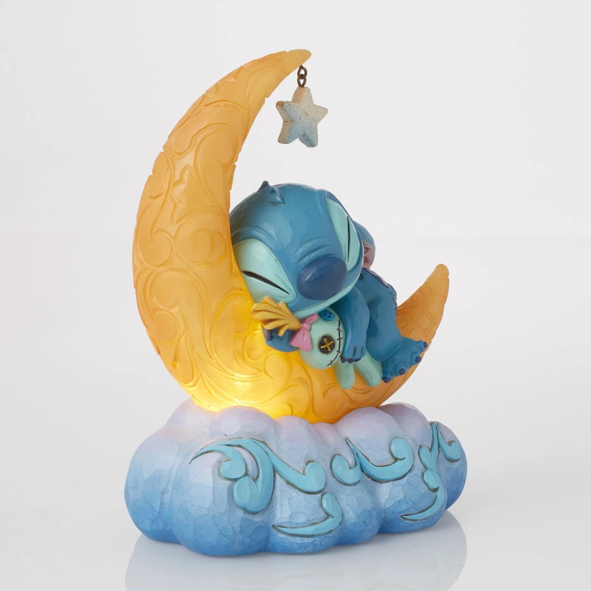 Disney Traditions Lilo und Stich - Stitch und Souillon Leuchtender Mond