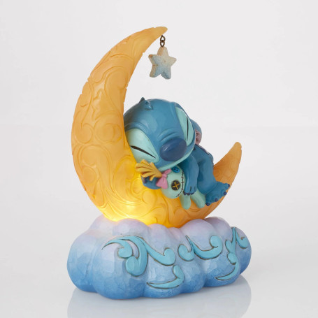 Disney Traditions Lilo und Stich - Stitch und Souillon Leuchtender Mond