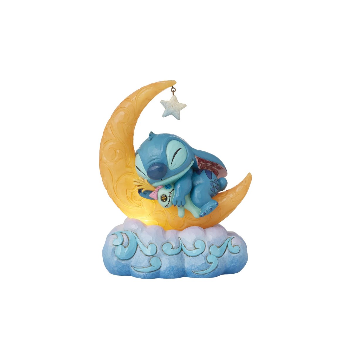 Disney Traditions Lilo und Stich - Stitch und Souillon Leuchtender Mond