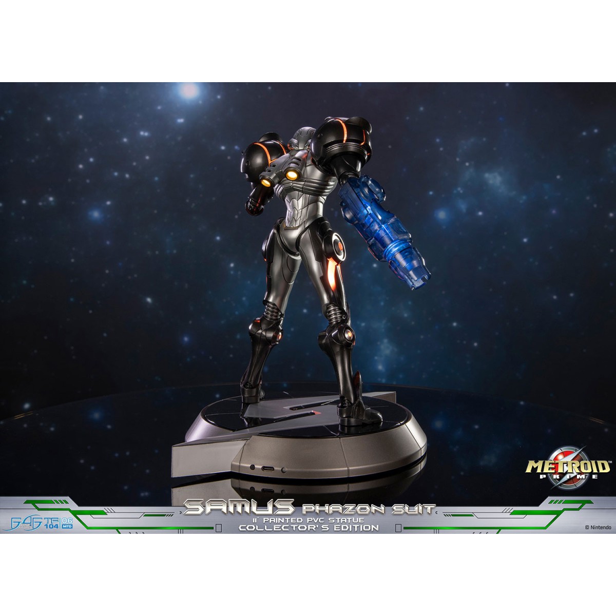 First 4 Figures - Metroid - SAMUS GRAVITY SUIT Collector's Edition PVC Statue