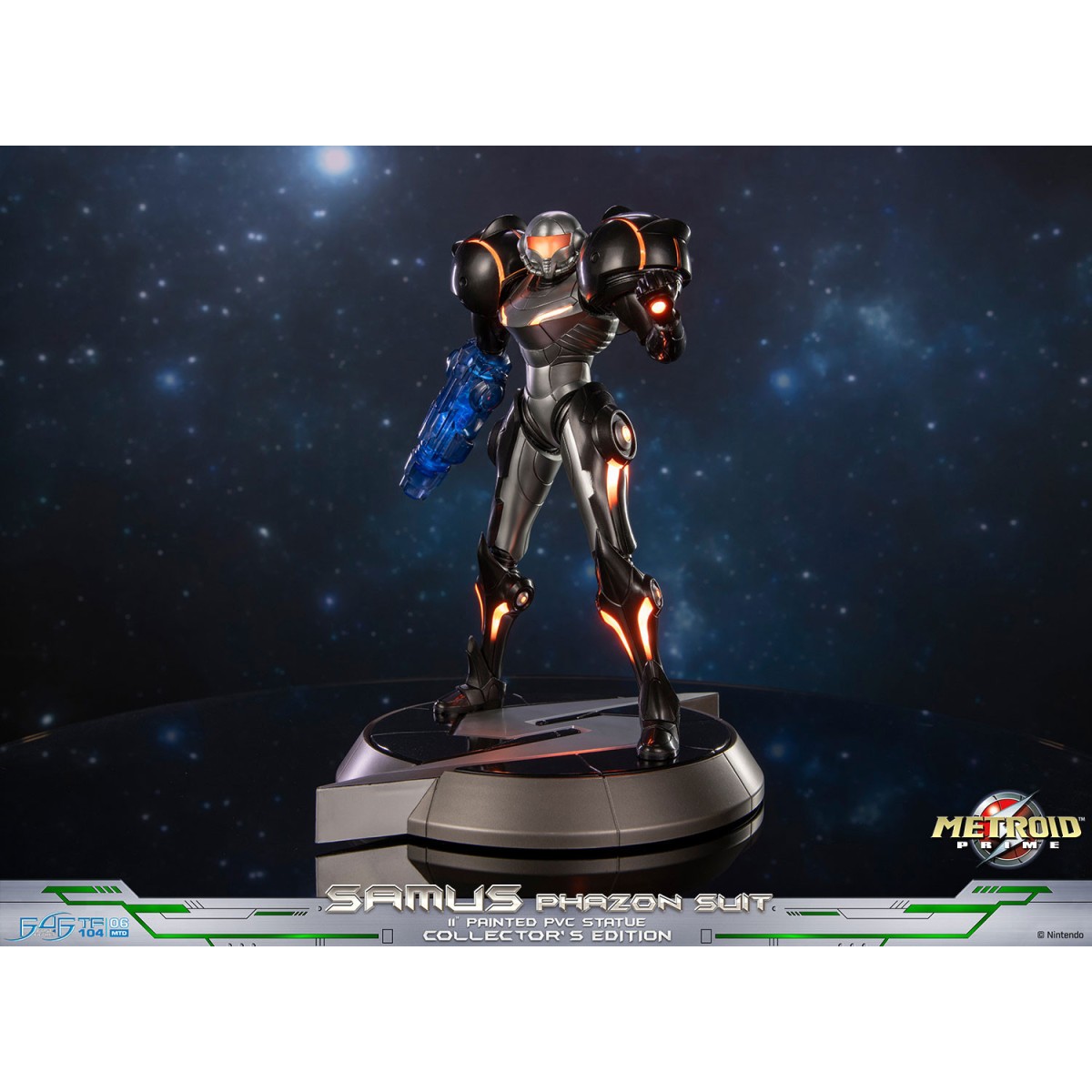 First 4 Figures - Metroid - SAMUS GRAVITY SUIT Collector's Edition PVC Statue