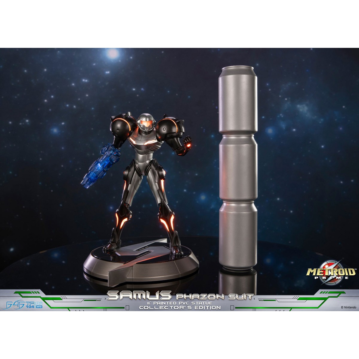 First 4 Figures - Metroid - SAMUS GRAVITY SUIT Collector's Edition PVC Statue
