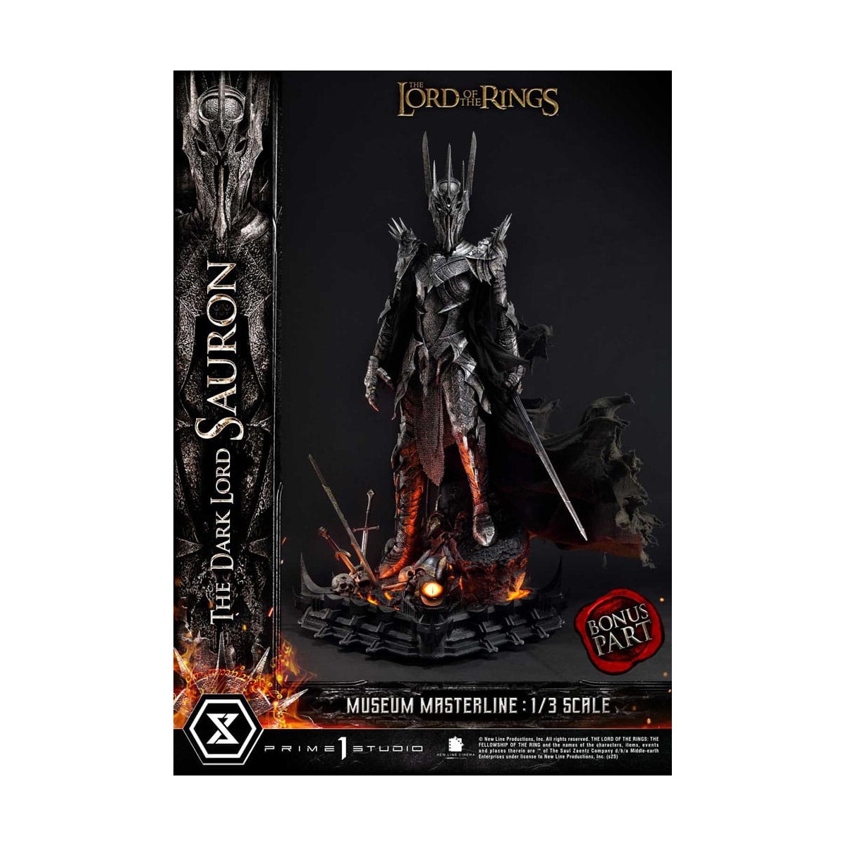 Prime 1 Studio - Museum Masterline Series 1/3 The Dark Lord Sauron Bonus Version - Der Herr der Ringe