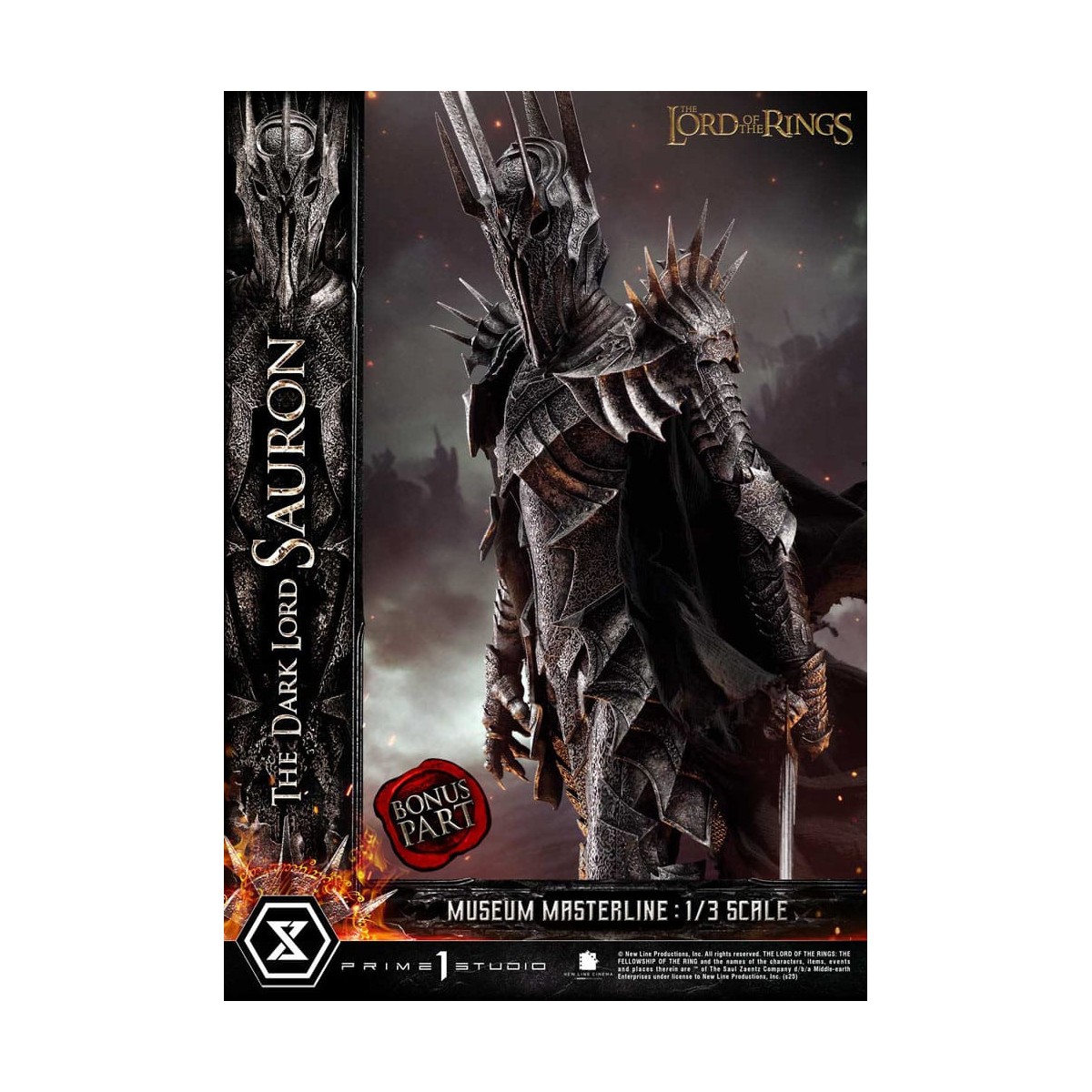 Prime 1 Studio - Museum Masterline Series 1/3 The Dark Lord Sauron Bonus Version - Der Herr der Ringe