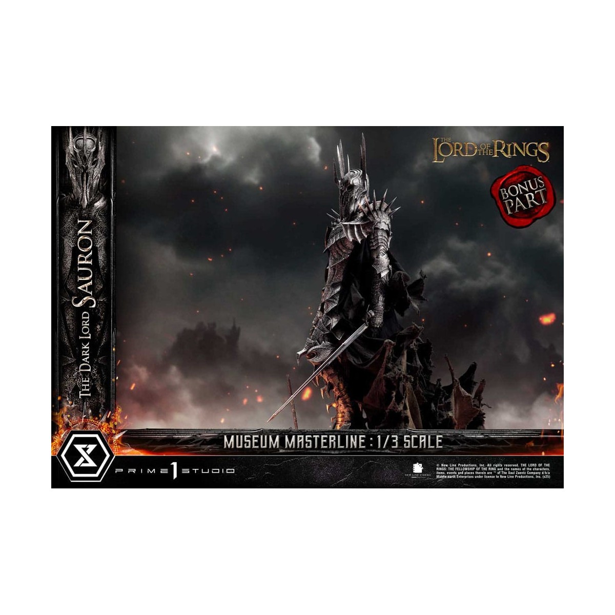 Prime 1 Studio - Museum Masterline Series 1/3 The Dark Lord Sauron Bonus Version - Der Herr der Ringe
