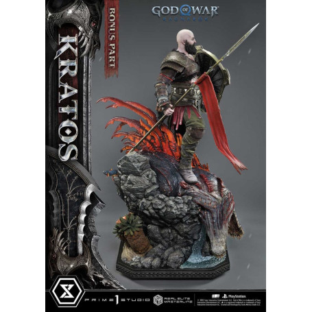 Prime 1 Studio - God of War: Ragnarok - Kratos Ultimate Bonus Version - Real Elite Masterline Series 1/3