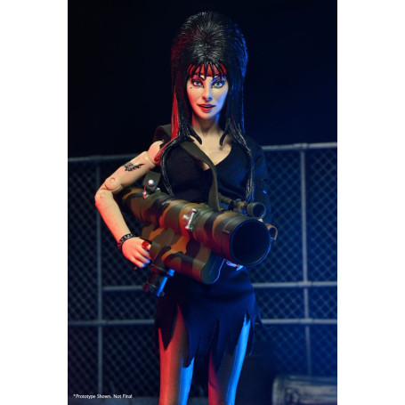Neca - Elvira Mistress of the Dark - Commando Elvira - Retro Cloth