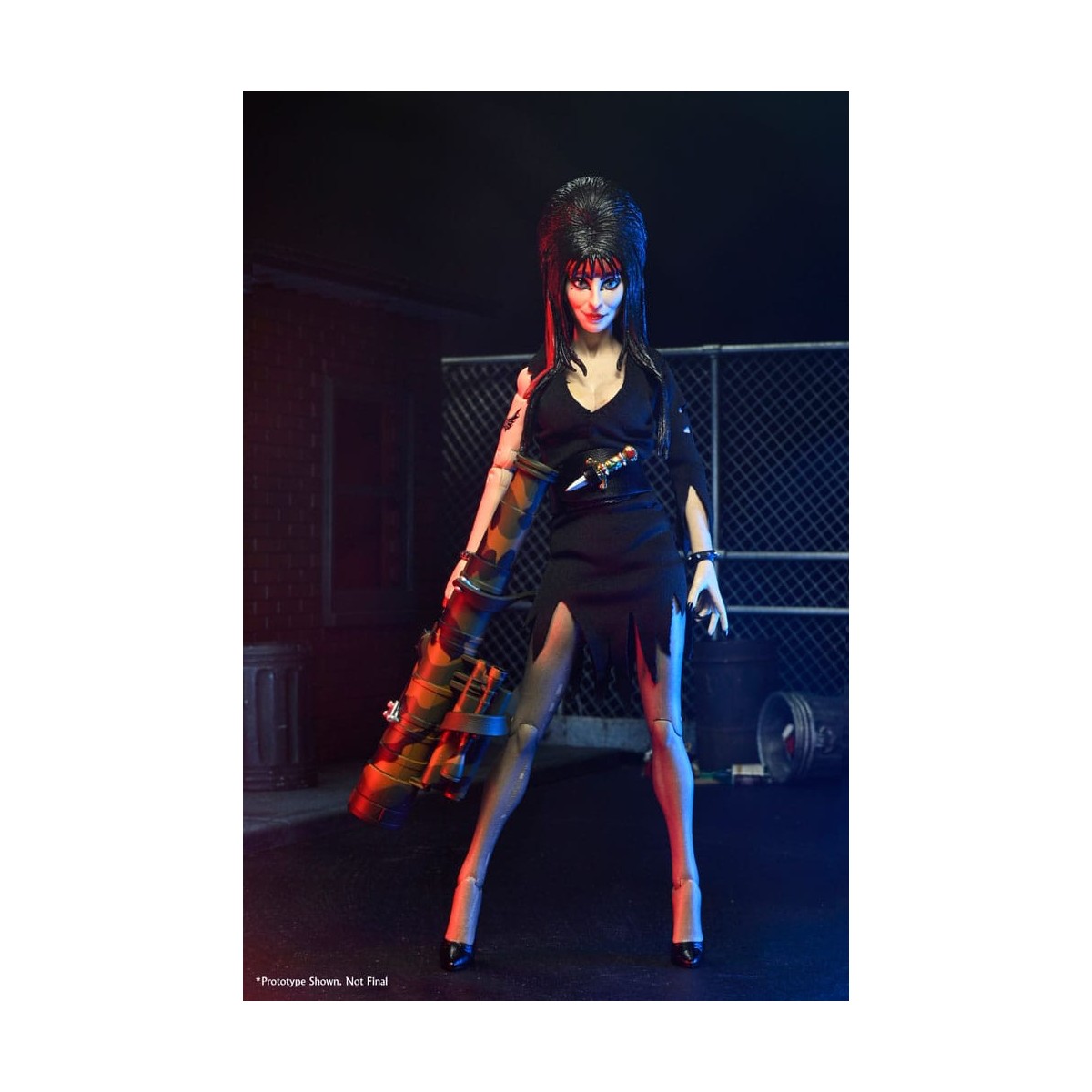 Neca - Elvira Mistress of the Dark - Commando Elvira - Retro Cloth