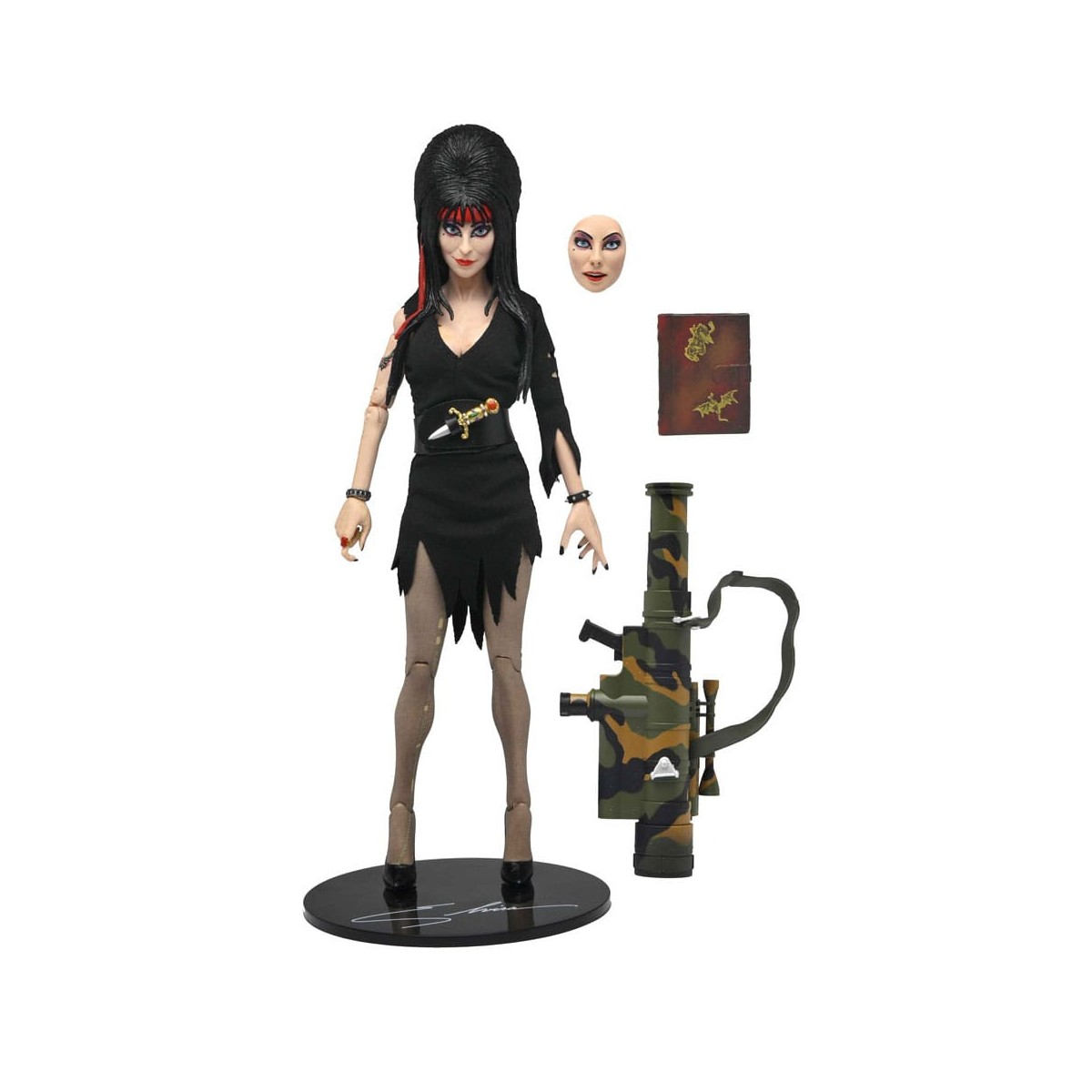 Neca - Elvira Mistress of the Dark - Commando Elvira - Retro Cloth