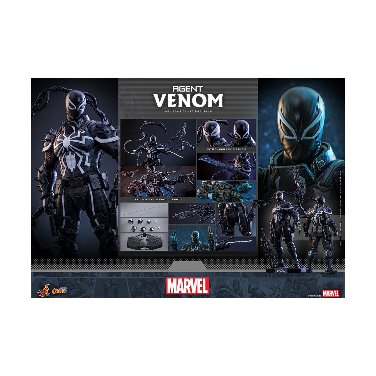 Hot Toys Marvel Comics Spider-Man - Agent Venom