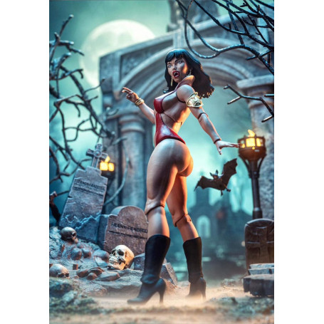 Icon Collectibles Frank Frazetta - VAMPIRELLA 1/12
