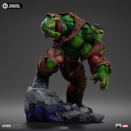 Iron Studios Marvel - Hulk 1/10 BDS Art Scale - Infinity Gauntlet Diorama