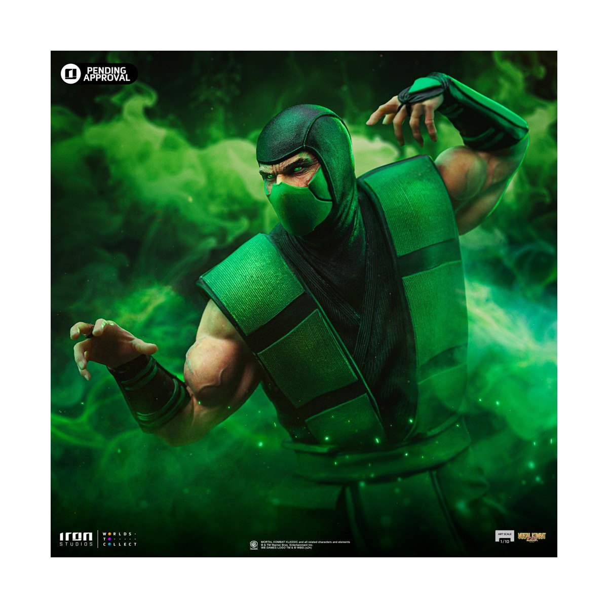 Iron Studios - Mortal Kombat - Reptil BDS Art Scale 1/10
