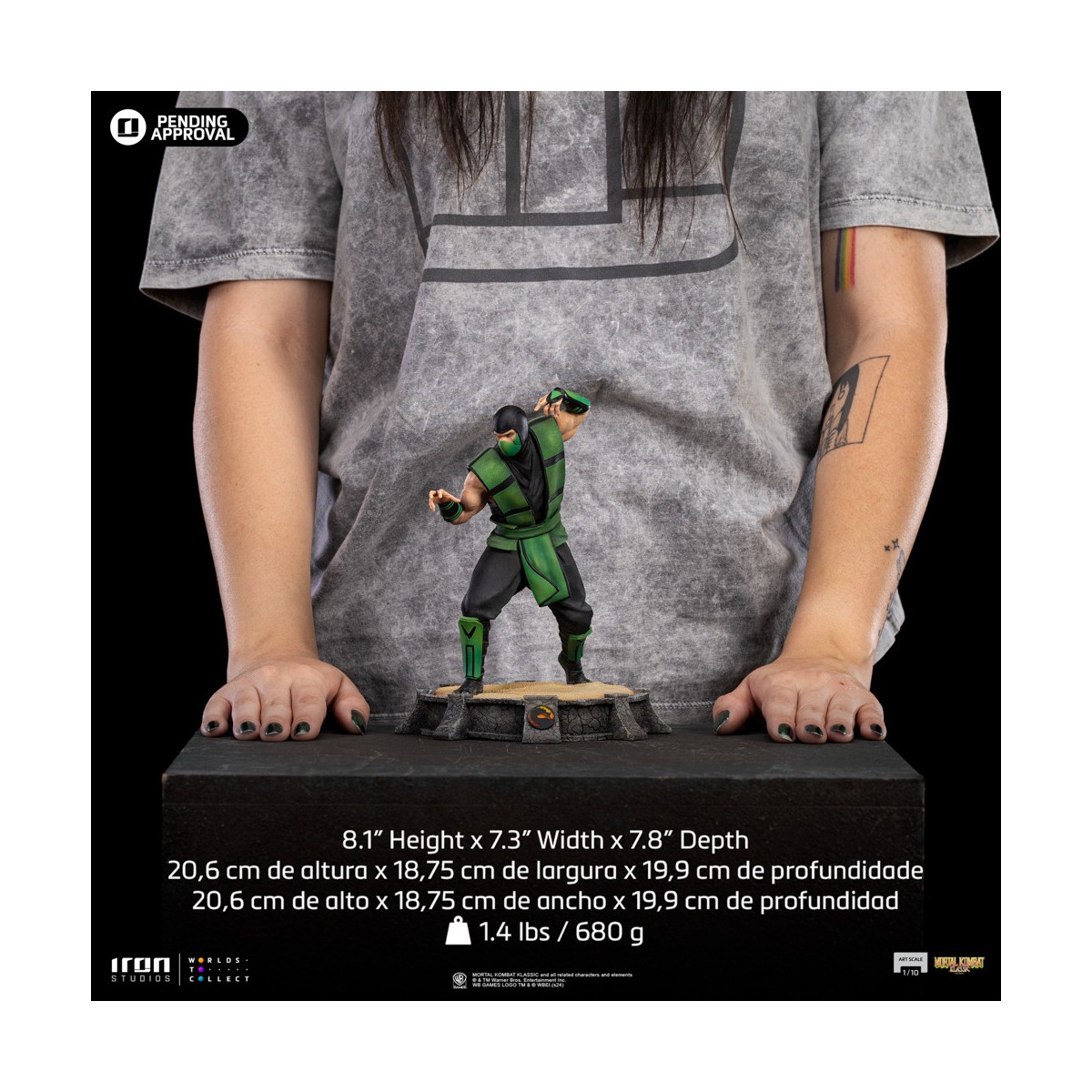 Iron Studios - Mortal Kombat - Reptil BDS Art Scale 1/10