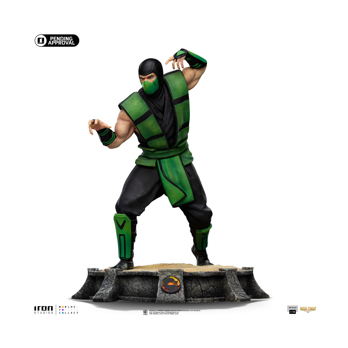 Iron Studios - Mortal Kombat - Reptil BDS Art Scale 1/10