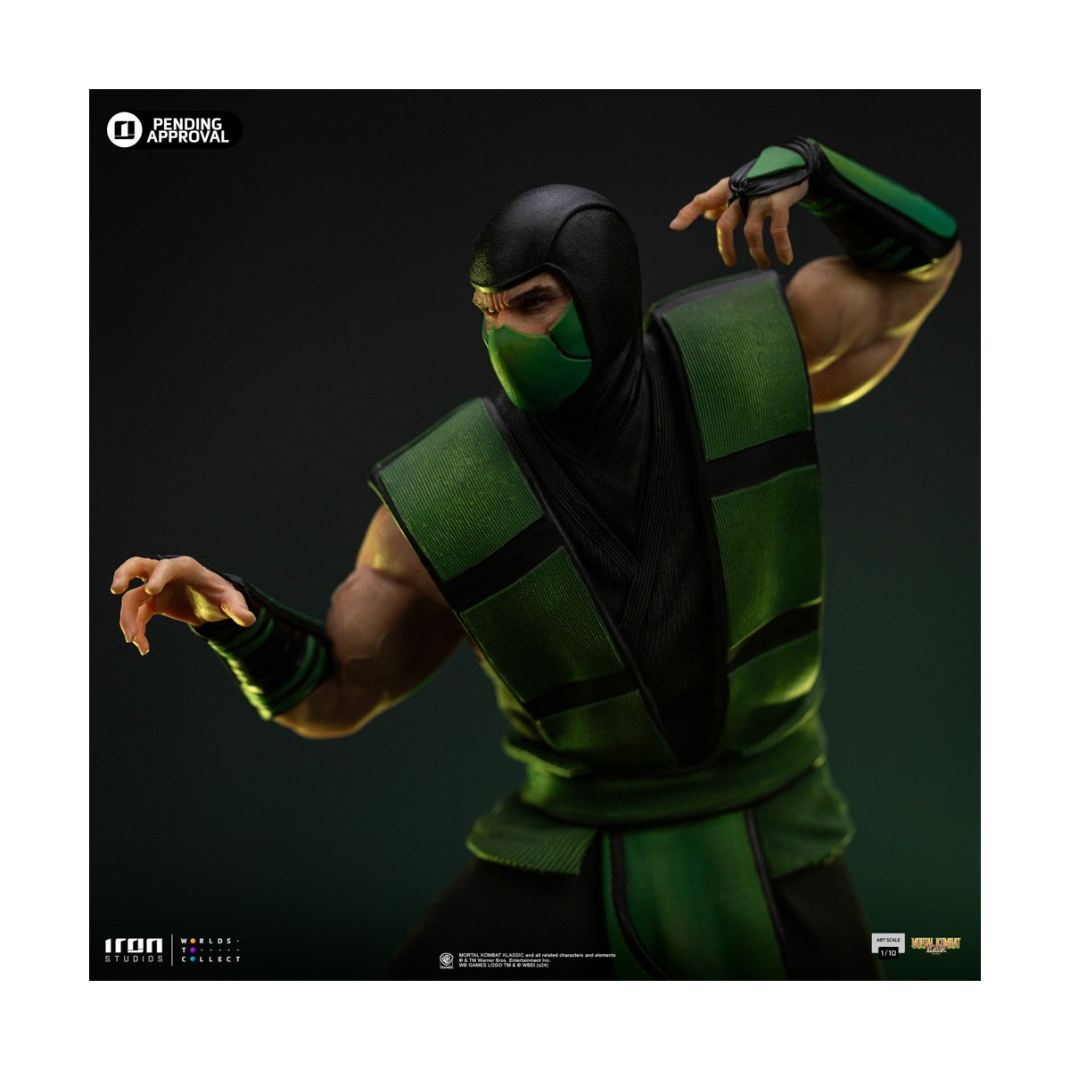 Iron Studios - Mortal Kombat - Reptil BDS Art Scale 1/10