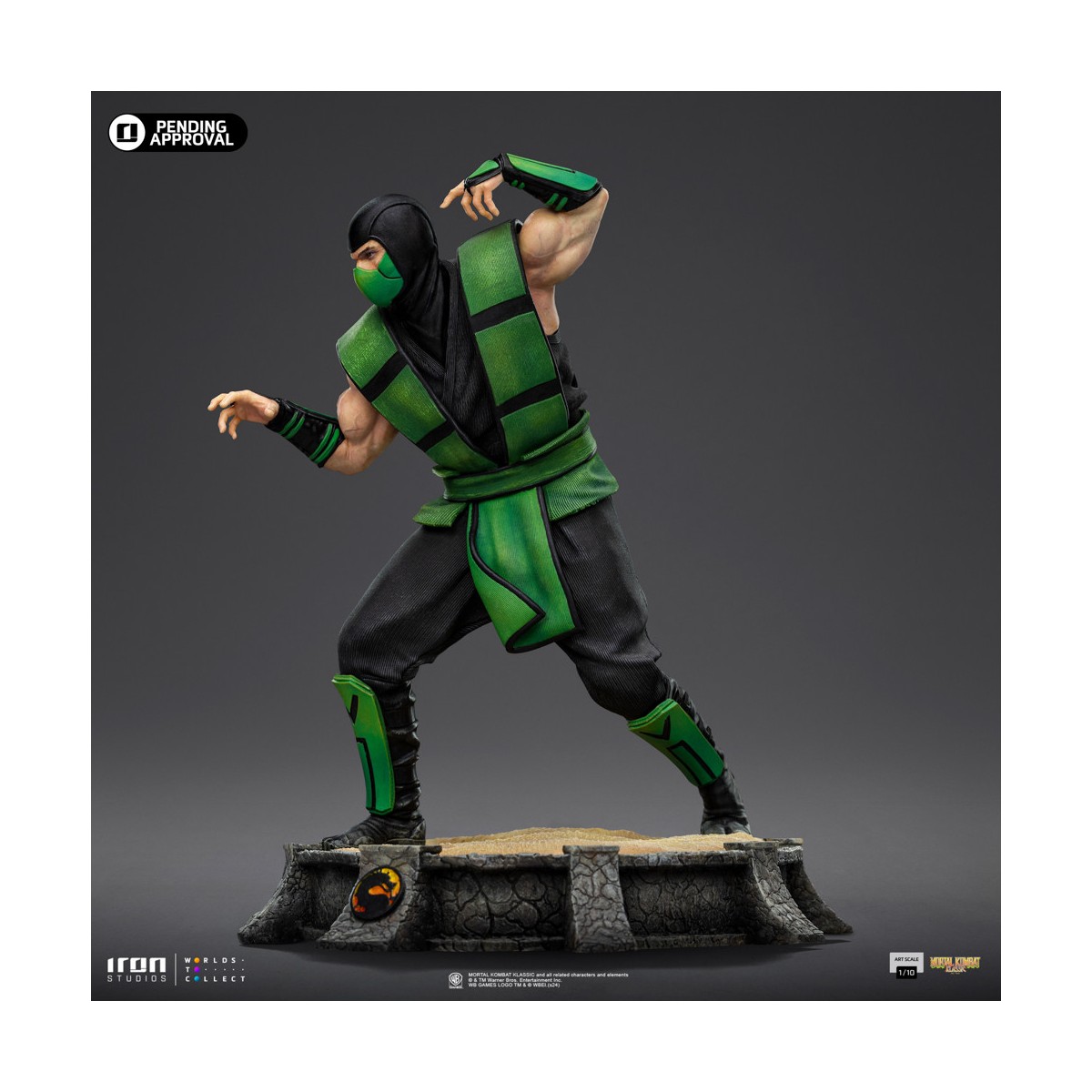 Iron Studios - Mortal Kombat - Reptil BDS Art Scale 1/10