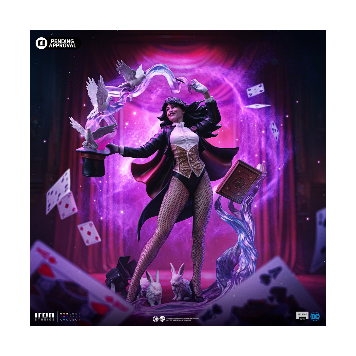 Iron Studios DC Comics - Zatanna BDS Art Scale 1/10