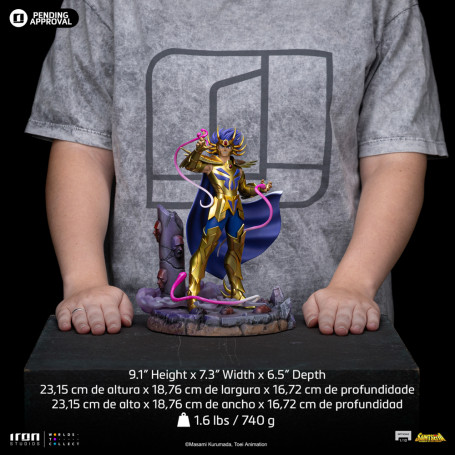 Iron Studios - Saint Seiya - Krebs Deathmask BDS Art Scale 1/10 - Die Ritter des Zodiakus