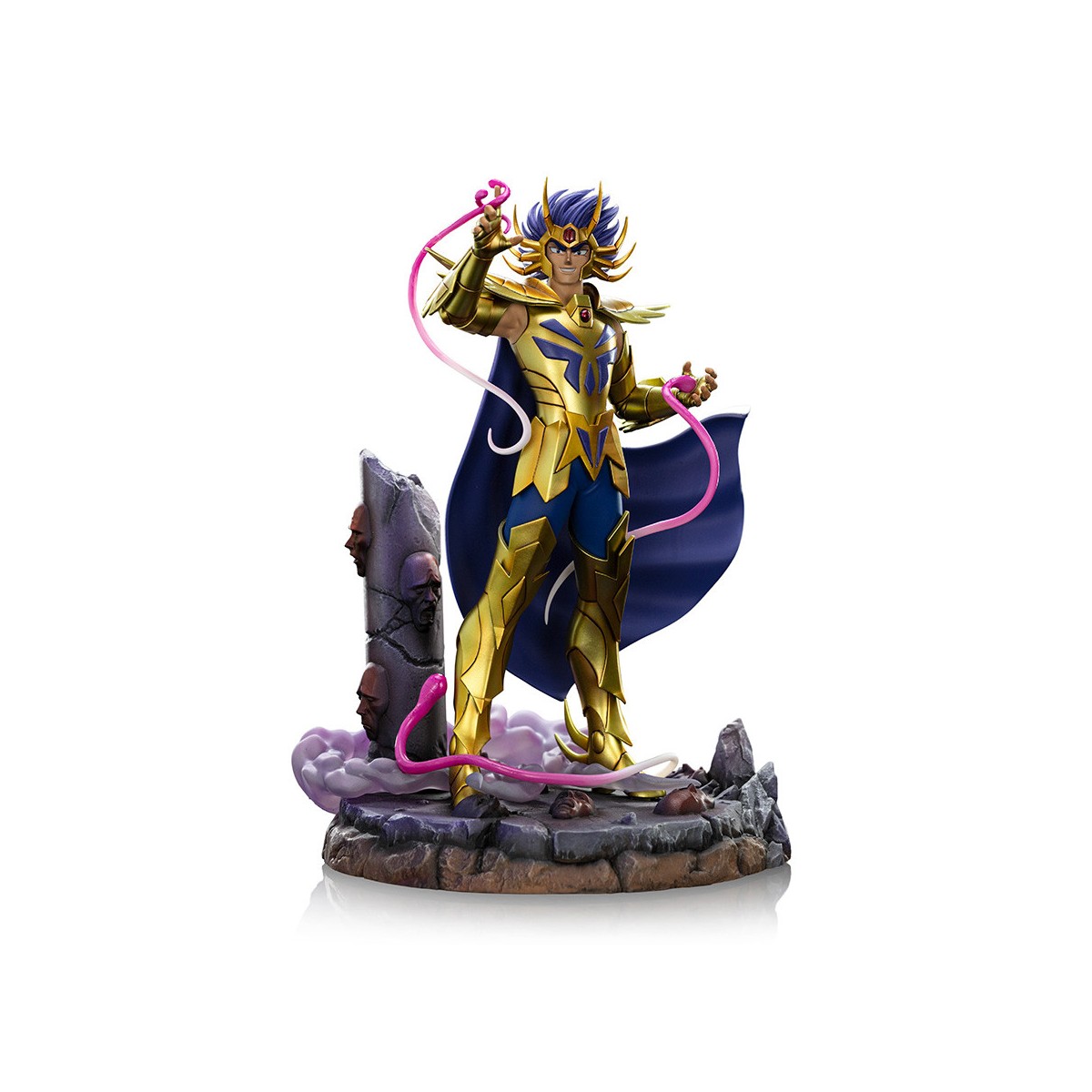 Iron Studios - Saint Seiya - Krebs Deathmask BDS Art Scale 1/10 - Die Ritter des Zodiakus