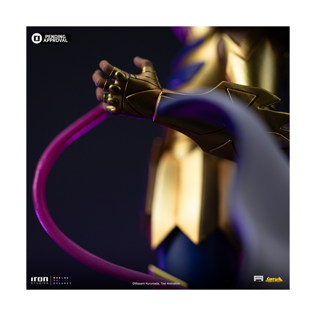 Iron Studios - Saint Seiya - Krebs Deathmask BDS Art Scale 1/10 - Die Ritter des Zodiakus