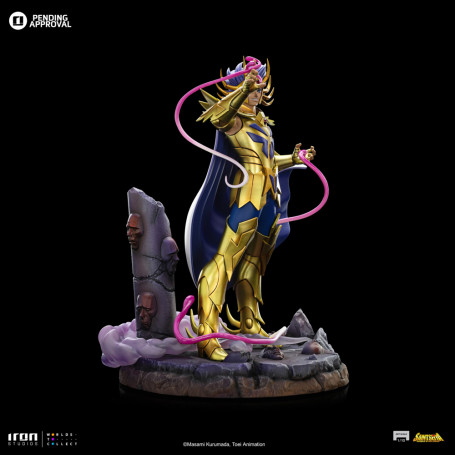 Iron Studios - Saint Seiya - Krebs Deathmask BDS Art Scale 1/10 - Die Ritter des Zodiakus