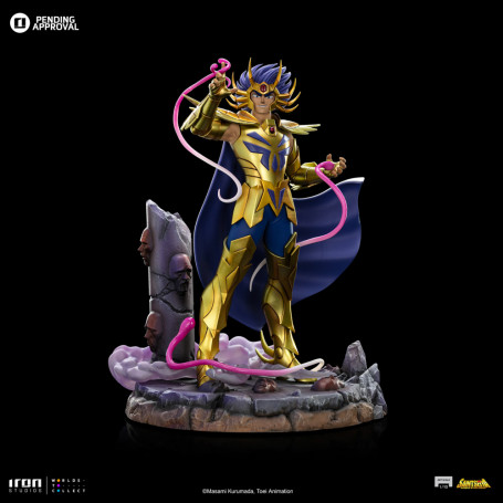 Iron Studios - Saint Seiya - Krebs Deathmask BDS Art Scale 1/10 - Die Ritter des Zodiakus