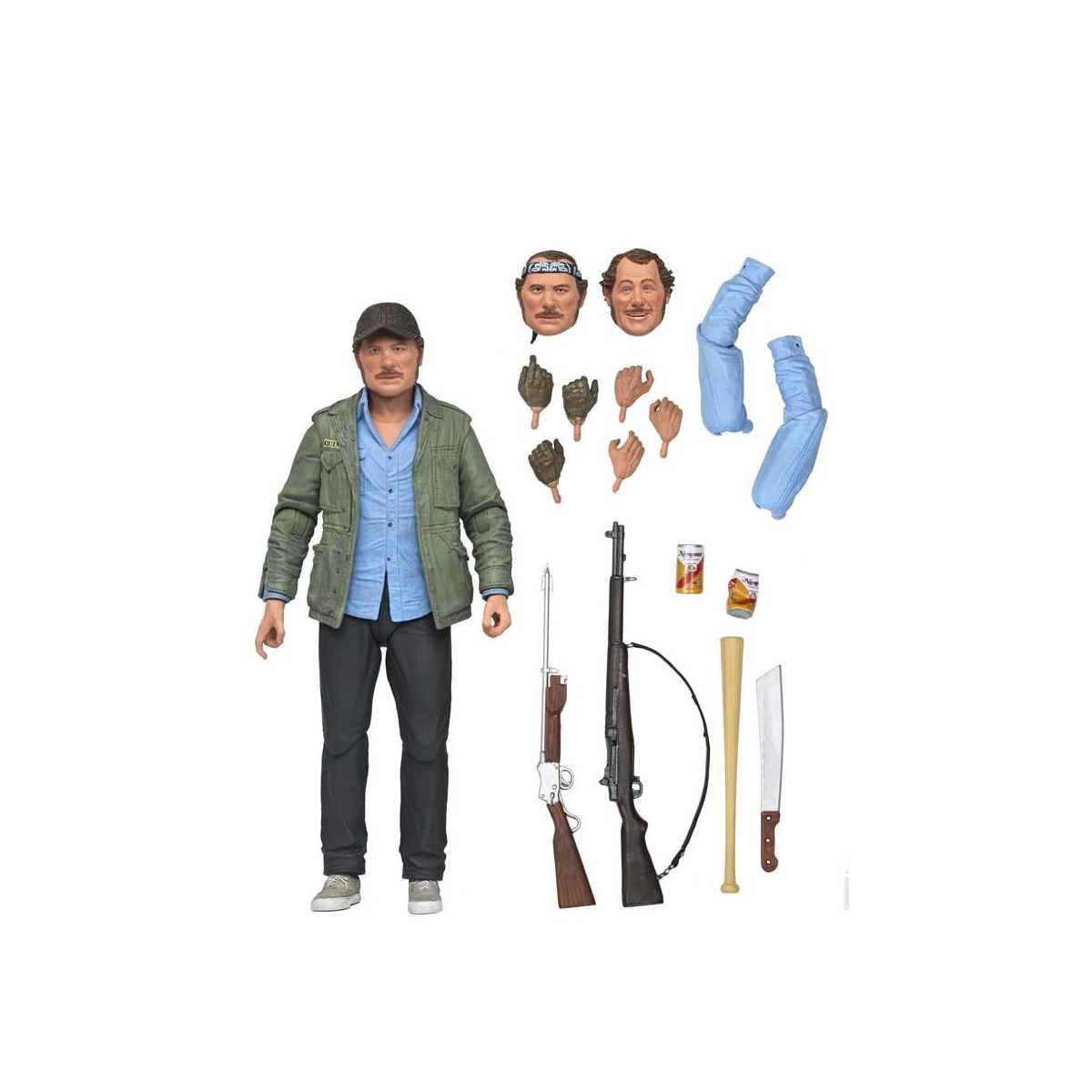 Neca - JAWS - Ultimate Sam Quint 50th Anniversary - Der weiße Hai