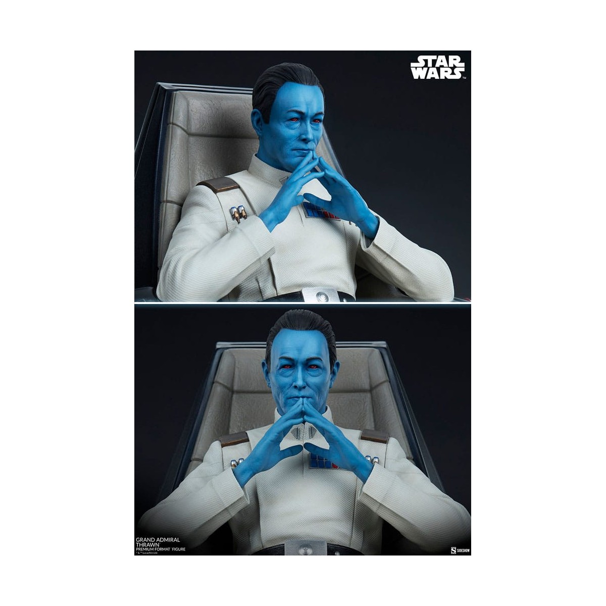 Sideshow Star Wars Großadmiral Thrawn Premium Format 1/4