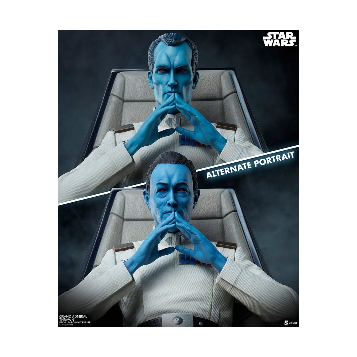 Sideshow Star Wars Großadmiral Thrawn Premium Format 1/4