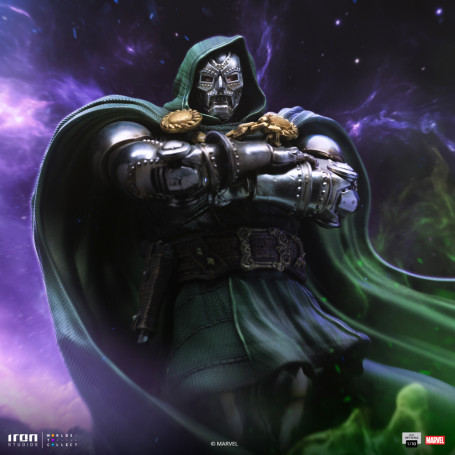 Iron Studios Marvel - DR. Doom 1/10 BDS Art Scale - Infinity Gauntlet Diorama