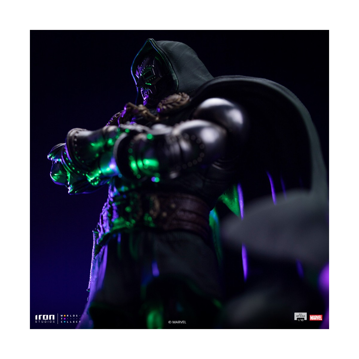 Iron Studios Marvel - DR. Doom 1/10 BDS Art Scale - Infinity Gauntlet Diorama