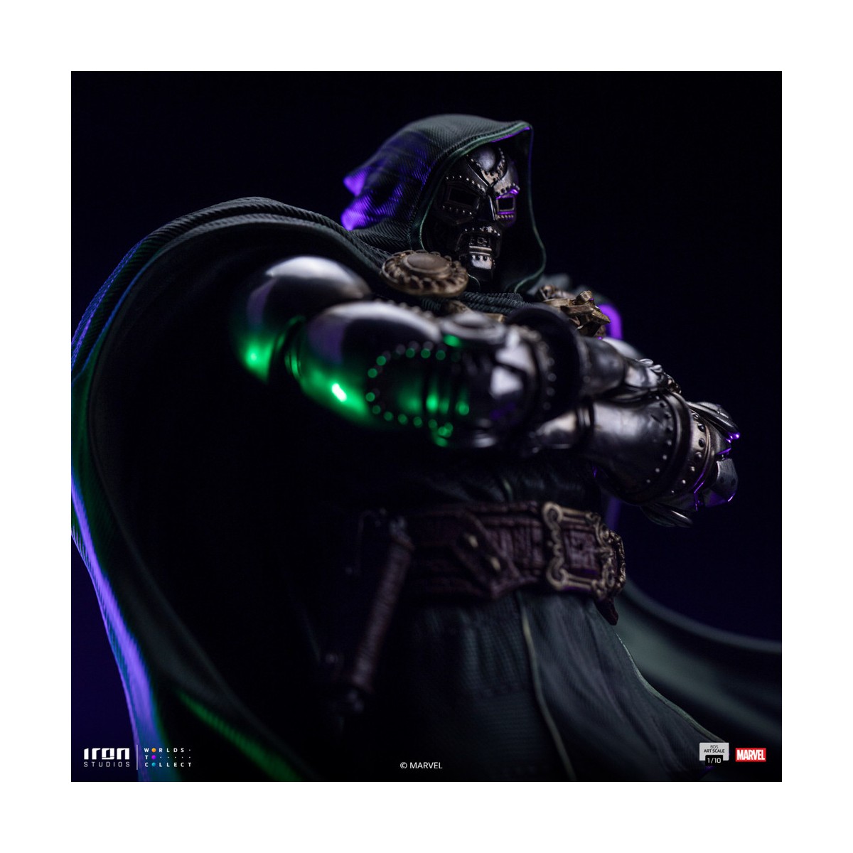 Iron Studios Marvel - DR. Doom 1/10 BDS Art Scale - Infinity Gauntlet Diorama