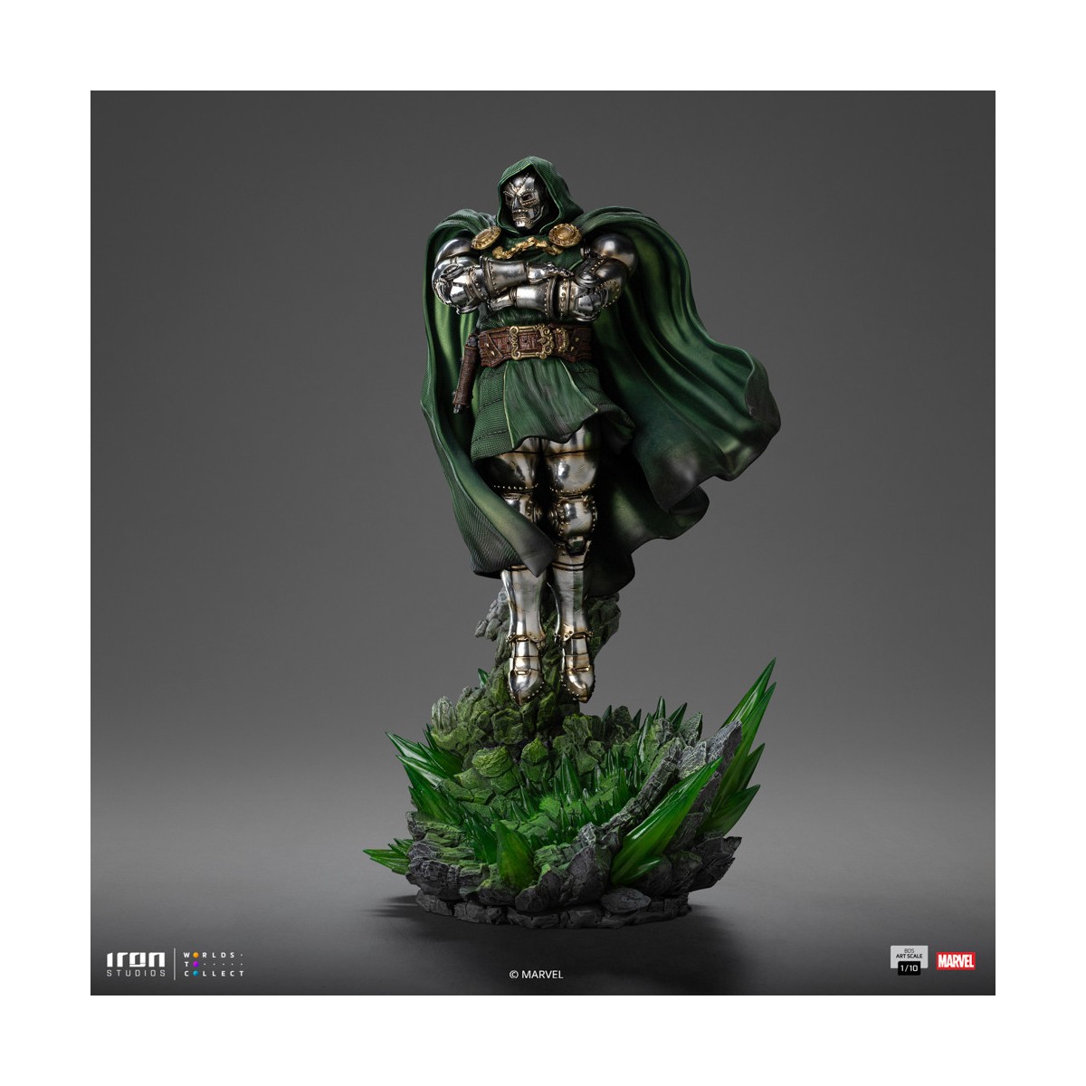 Iron Studios Marvel - DR. Doom 1/10 BDS Art Scale - Infinity Gauntlet Diorama
