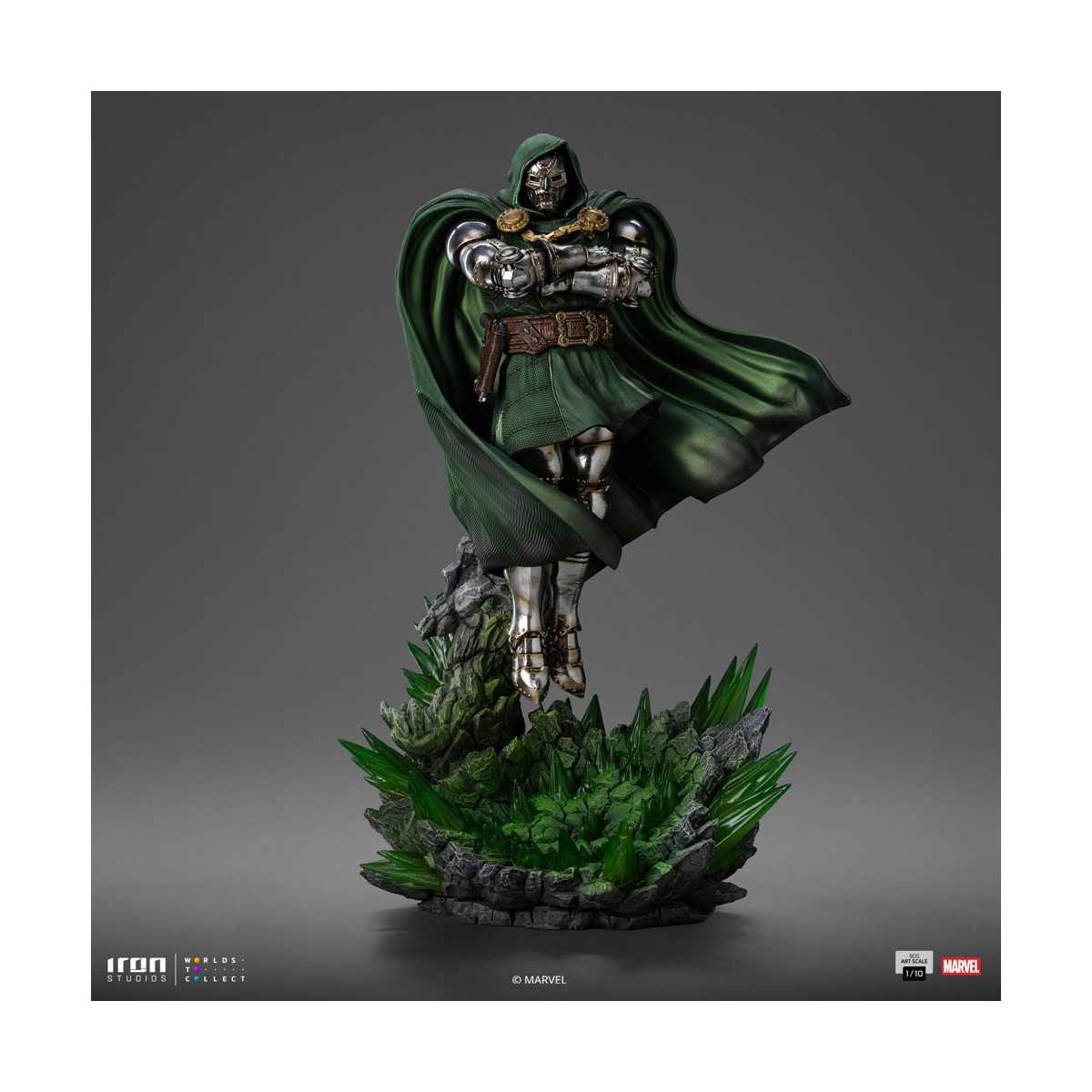 Iron Studios Marvel - DR. Doom 1/10 BDS Art Scale - Infinity Gauntlet Diorama