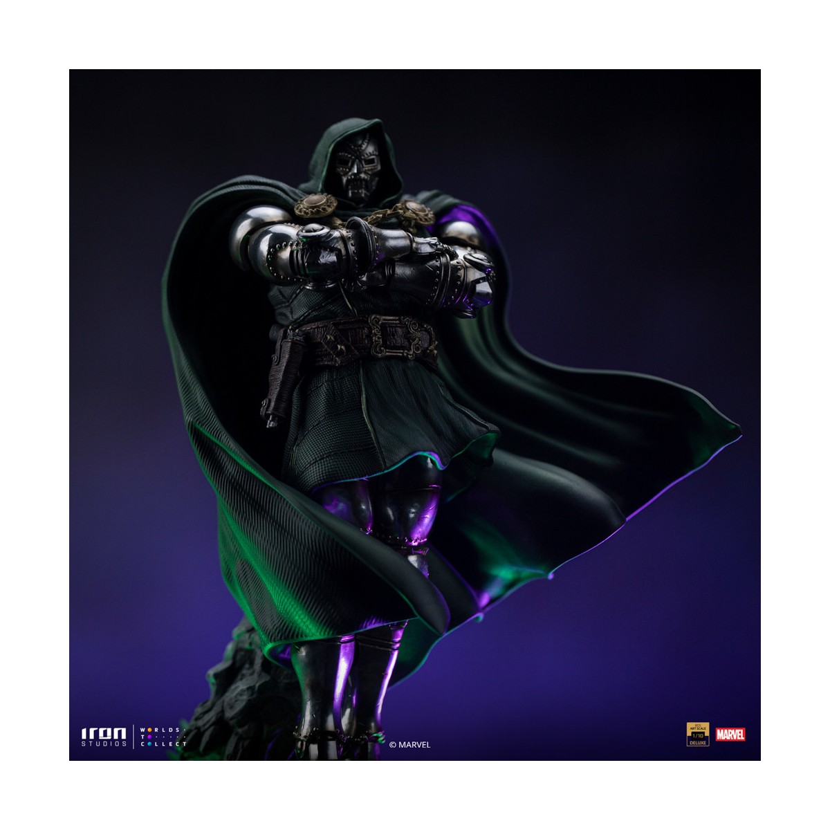 Iron Studios Marvel - DR. Doom 1/10 Deluxe Art Scale - Infinity Gauntlet Diorama