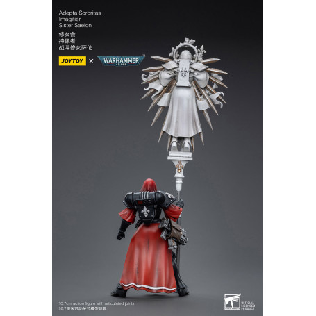 JoyToy Space Marines - Adepta Sororitas lmagifier Sister Saelon 1/18 - Warhammer 40K