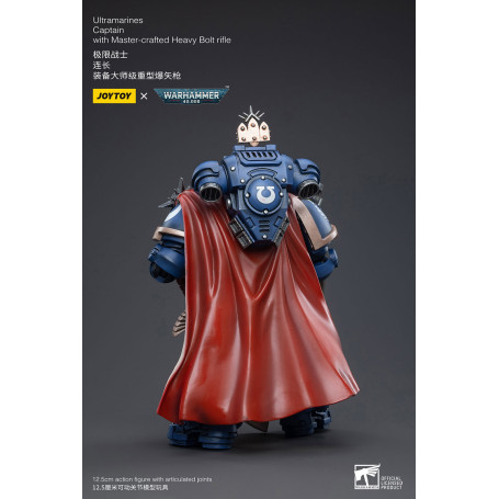 JoyToy - Ultramarines - Ultramarines Captain With Master-crafted Heavy Bolt rifle - Warhammer 40000