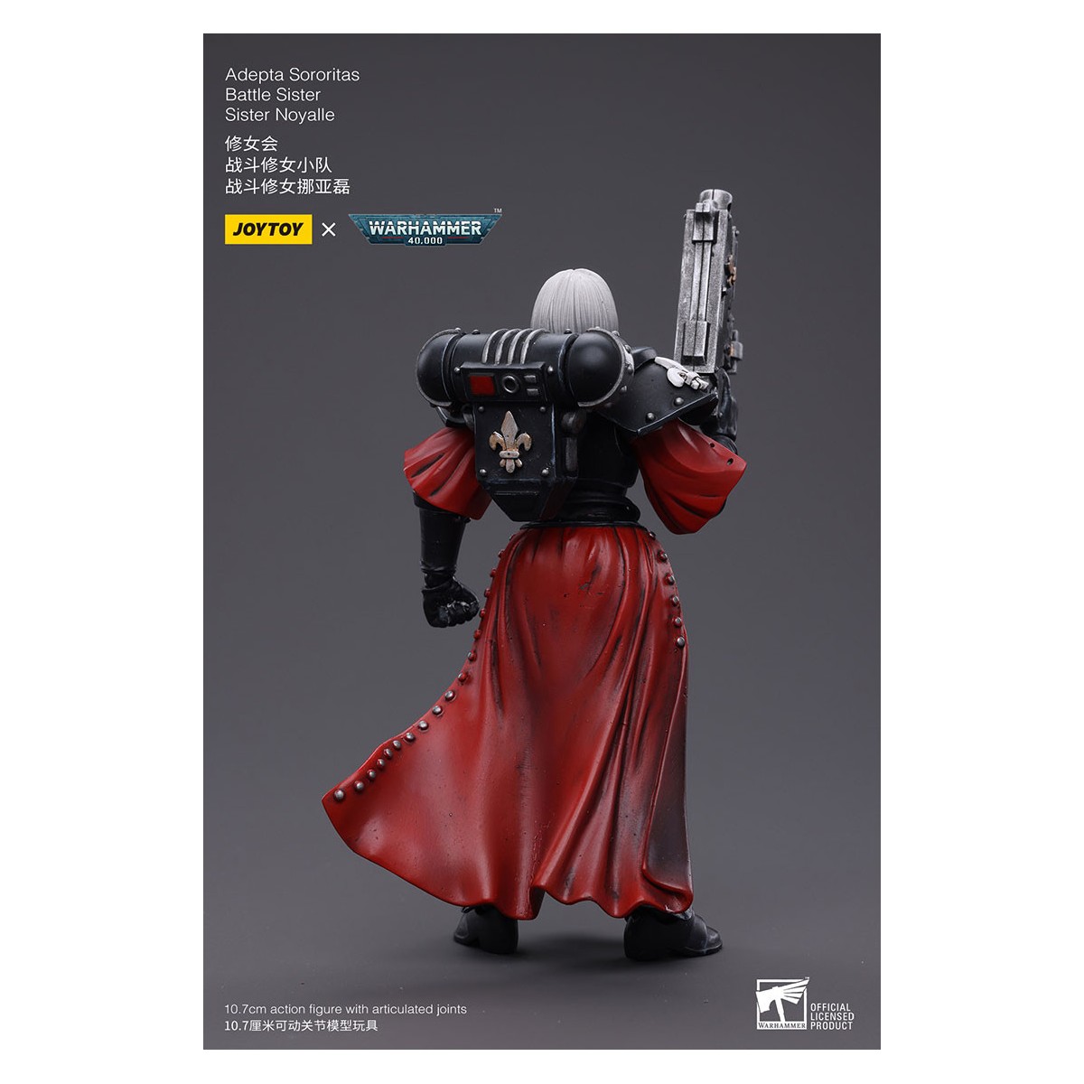 JoyToy Space Marines - Adepta Sororitas Battle Sister - Sister Noyalle 1/18 - Warhammer 40K