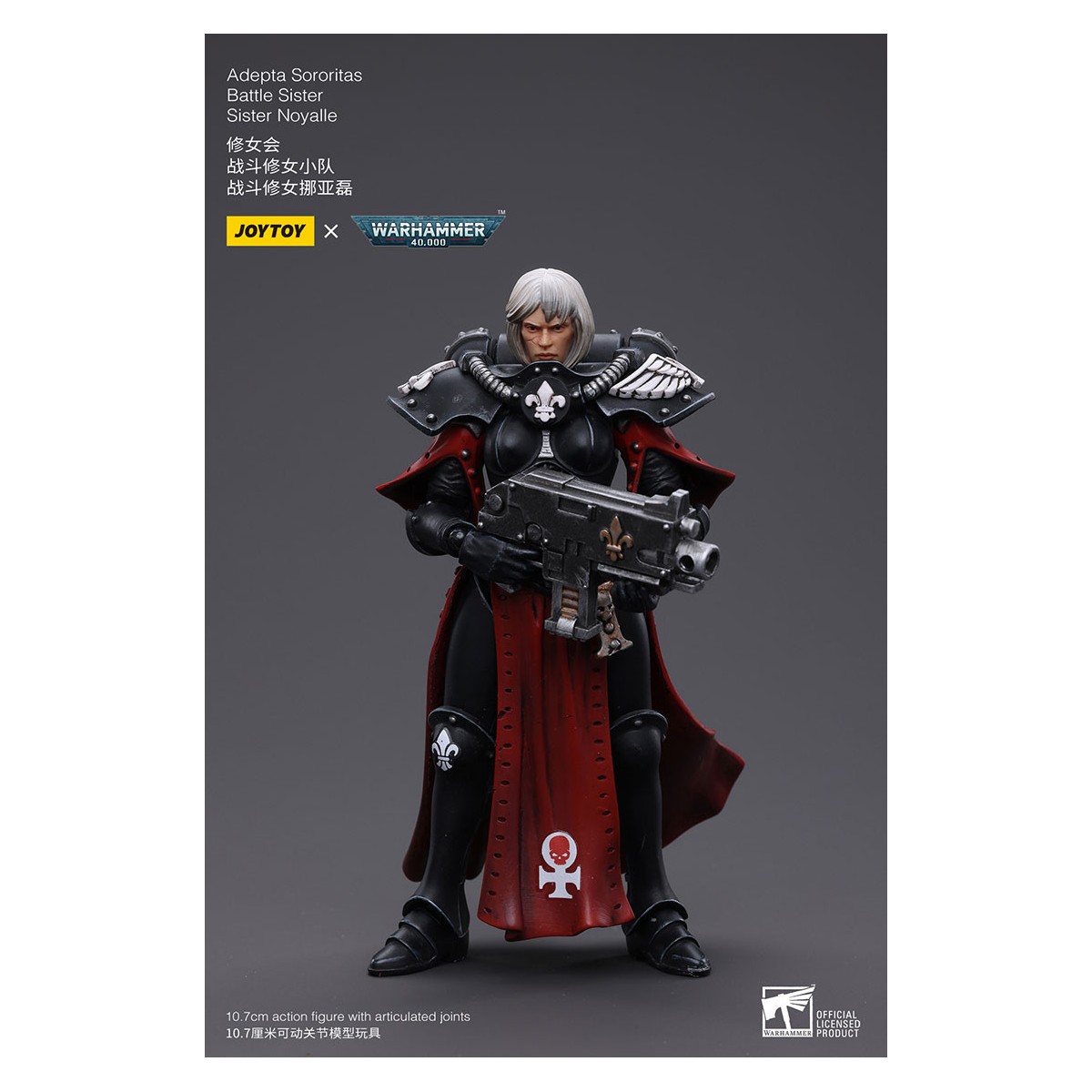JoyToy Space Marines - Adepta Sororitas Battle Sister - Sister Noyalle 1/18 - Warhammer 40K