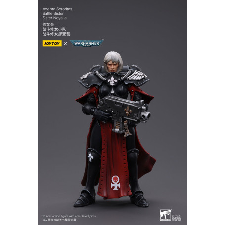 JoyToy Space Marines - Adepta Sororitas Battle Sister - Sister Noyalle 1/18 - Warhammer 40K