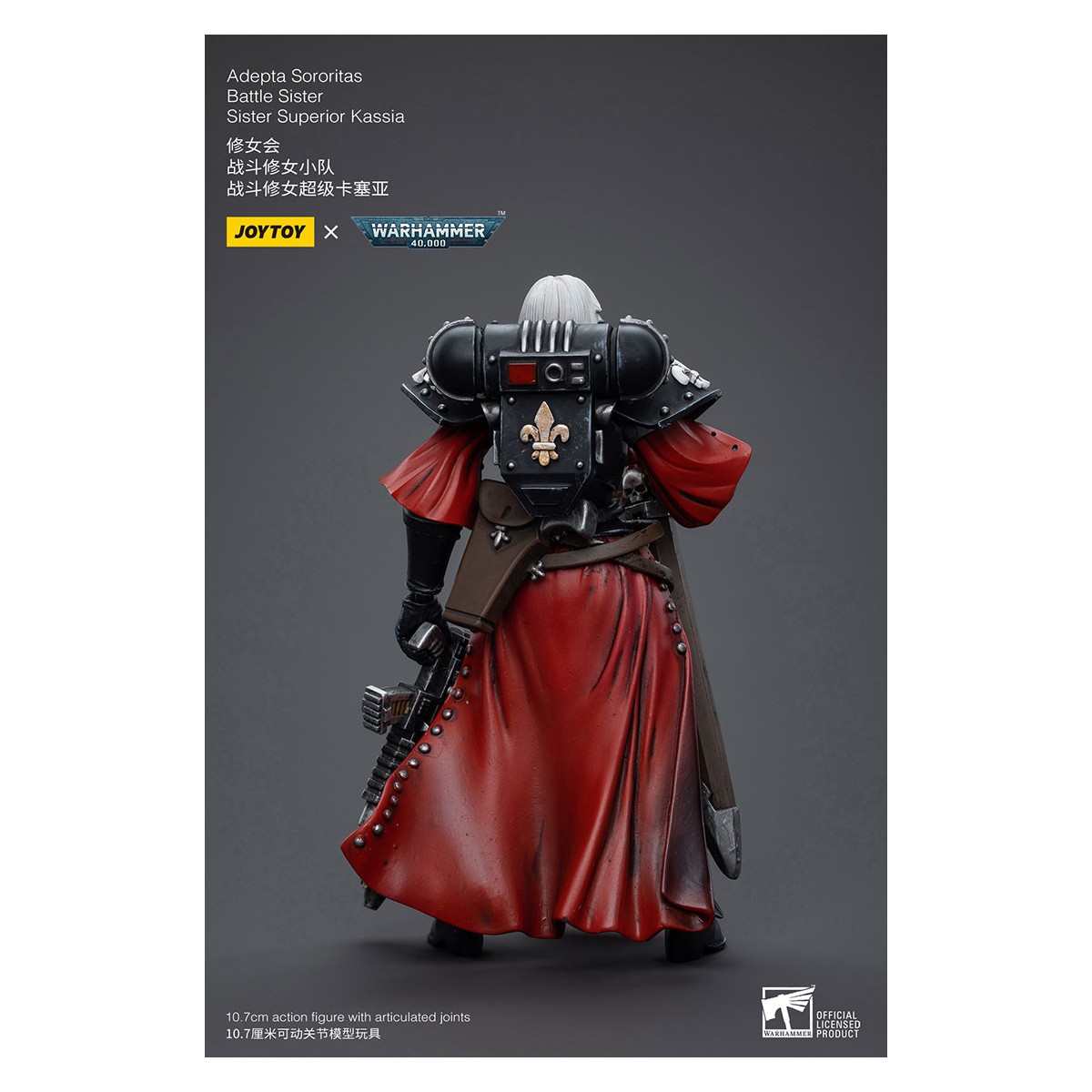 JoyToy Space Marines - Adepta Sororitas Battle Sister - Sister Superior Kassia 1/18 - Warhammer 40K