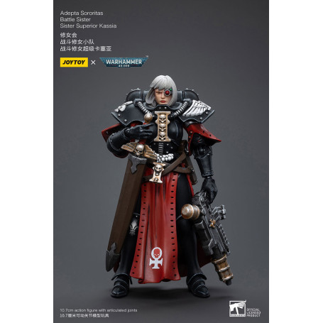JoyToy Space Marines - Adepta Sororitas Battle Sister - Sister Superior Kassia 1/18 - Warhammer 40K