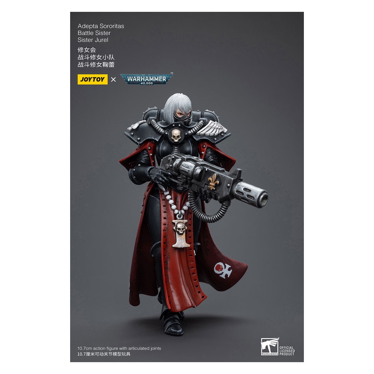 JoyToy Space Marines - Adepta Sororitas Battle Sister - Sister Jurel 1/18 - Warhammer 40K
