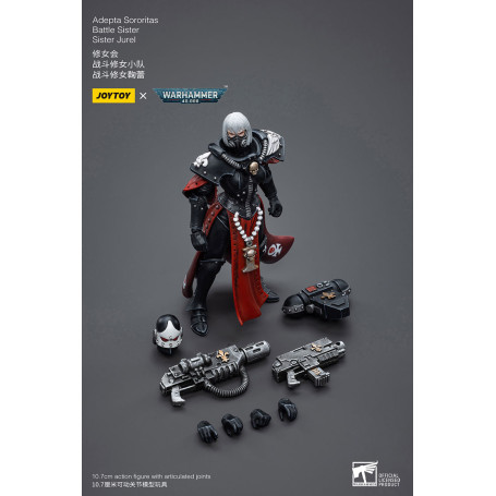 JoyToy Space Marines - Adepta Sororitas Battle Sister - Sister Jurel 1/18 - Warhammer 40K
