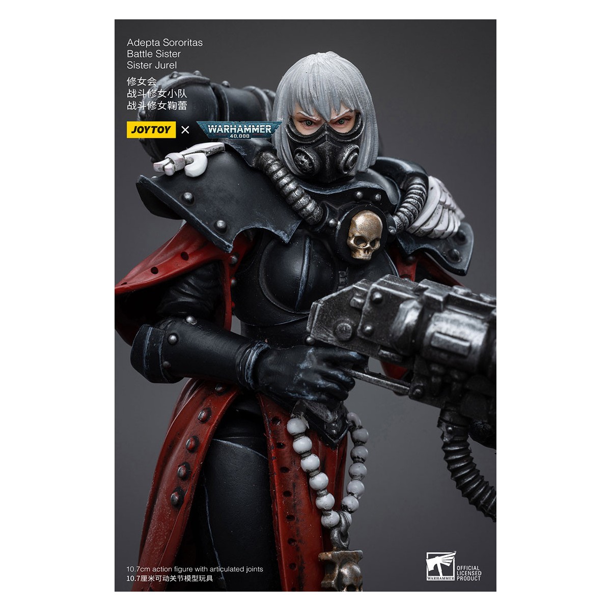 JoyToy Space Marines - Adepta Sororitas Battle Sister - Sister Jurel 1/18 - Warhammer 40K