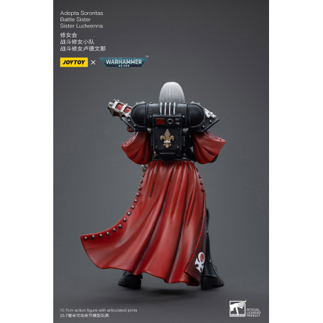 JoyToy Space Marines - Adepta Sororitas Battle Sister - Sister Ludwenna 1/18 - Warhammer 40K