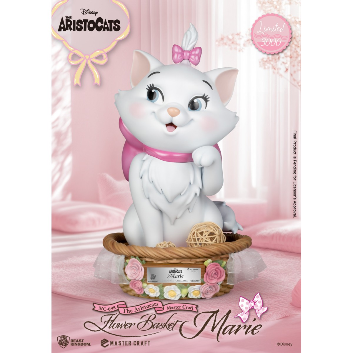 Beast Kingdom Disney - Master Craft - Flower Basket Marie - Die Aristocats