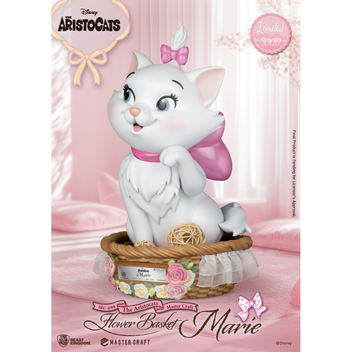 Beast Kingdom Disney - Master Craft - Flower Basket Marie - Die Aristocats
