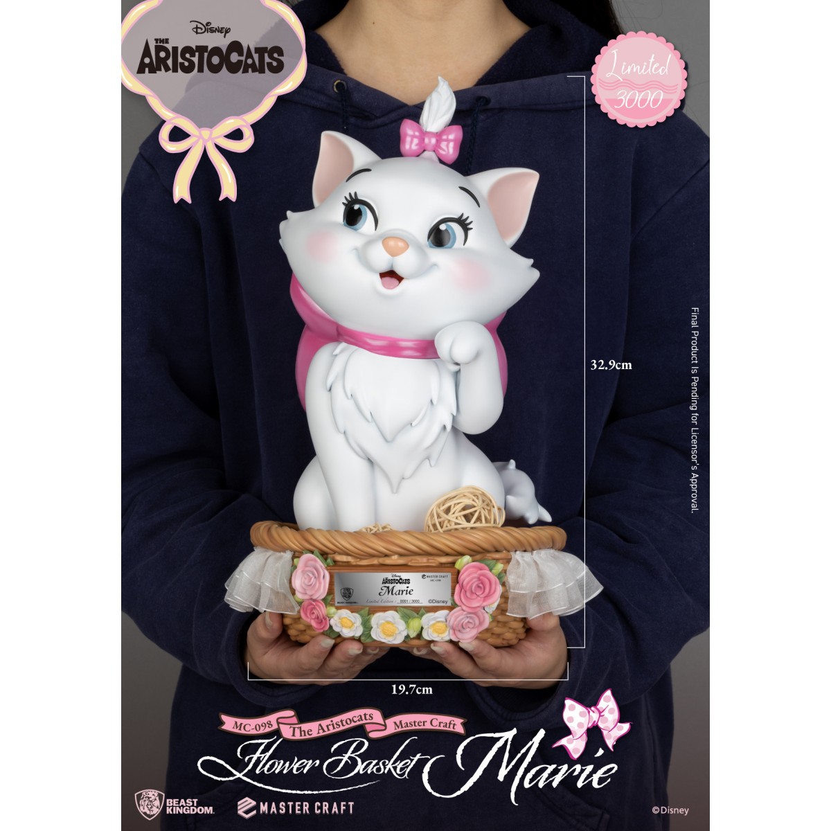 Beast Kingdom Disney - Master Craft - Flower Basket Marie - Die Aristocats